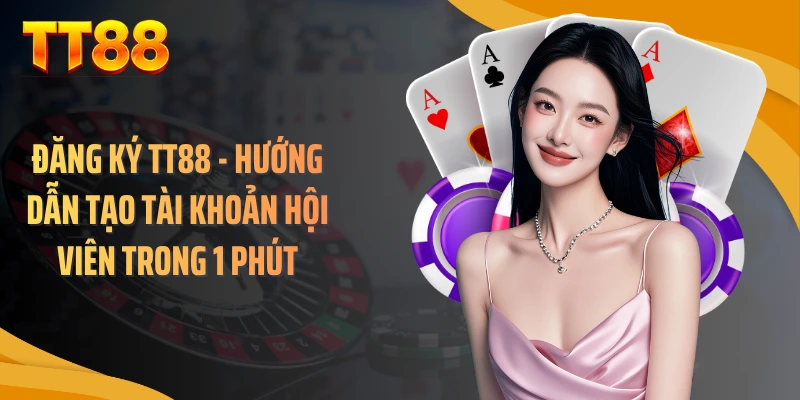 Đăng Ký TT88 - Hướng Dẫn Tạo Tài Khoản Hội Viên Trong 1 Phút