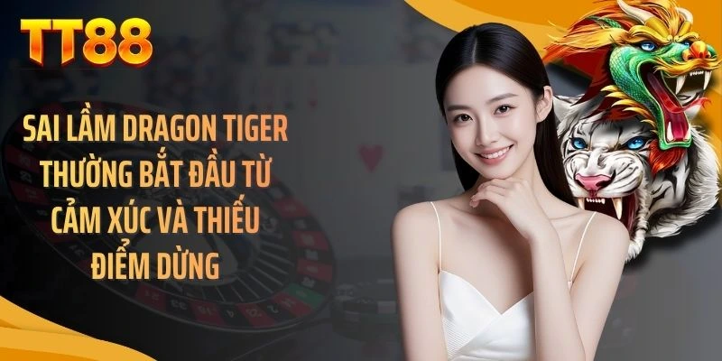 Sai lầm dragon tiger thường bắt đầu từ cảm xúc và thiếu điểm dừng